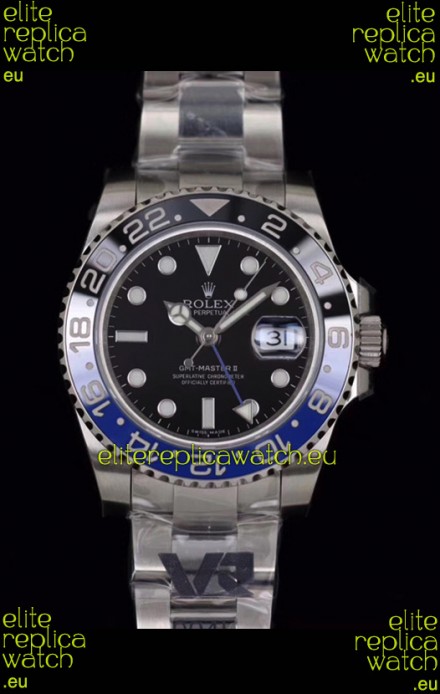 Rolex GMT Masters II 126710BLNR Batman Cal.3186 Movement Swiss Replica - Ultimate 904L Steel Watch