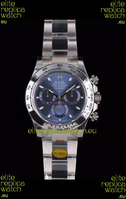Rolex Daytona 116508 White Gold Original Cal.4130 Movement - 1:1 Mirror 904L Steel Watch