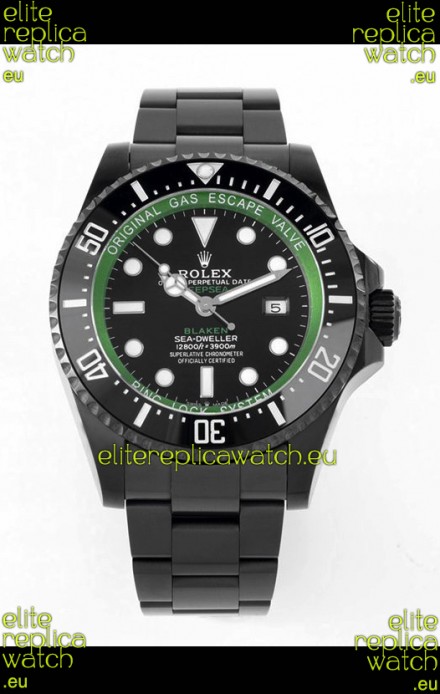 Rolex SeaDweller Deepsea BLAKEN Black Dial in 1:1 Mirror Quality - PVD Casing