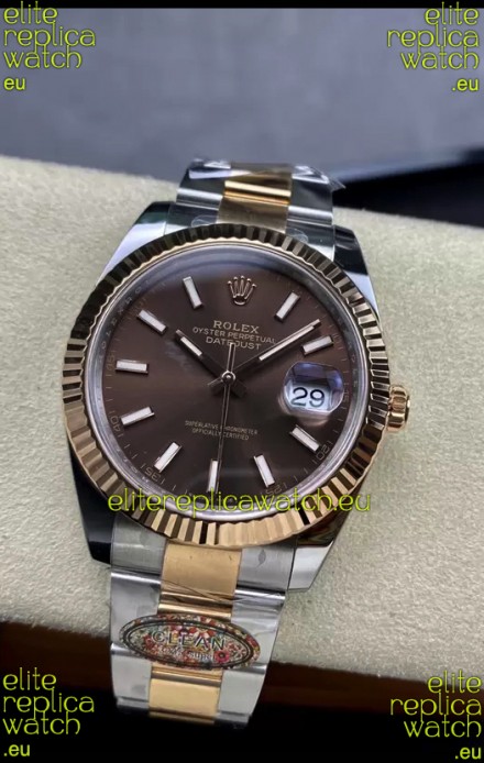 Rolex Datejust 126331 41MM ETA 3235 Swiss 1:1 Mirror Replica Watch in Rose Gold 904L Steel