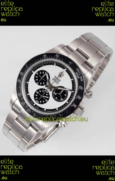Rolex Daytona Super Clone BLAKEN Paul Newman White Dial Swiss Replica Watch - 4130 Movement