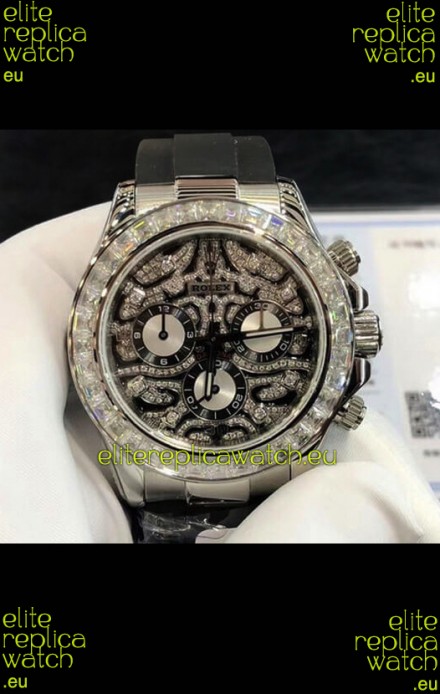 Rolex Cosmograph Daytona "Eye of the Tiger" Edition in 904L Steel Casing 1:1 Mirror Replica Watch 