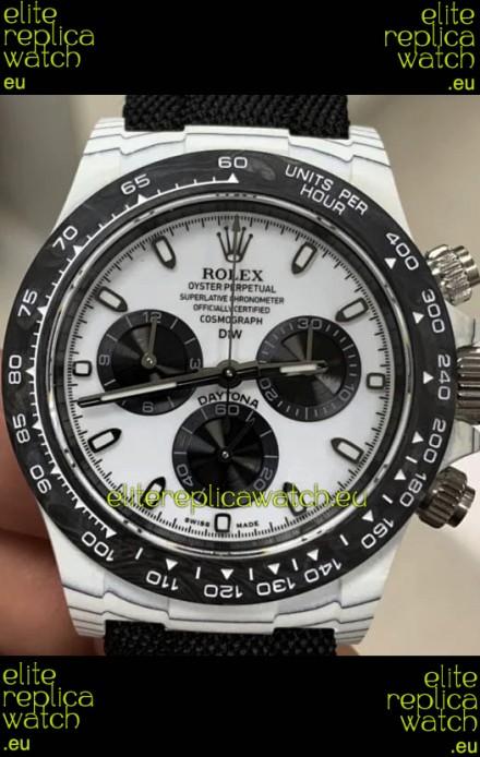 Rolex Cosmograph Daytona DiW Edition Carbon Fiber Watch - Cal.4130 Movement 