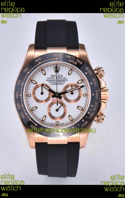 Rolex Cosmograph Daytona M116515 Rose Gold Original Cal.4130 Movement - 904L Steel Watch