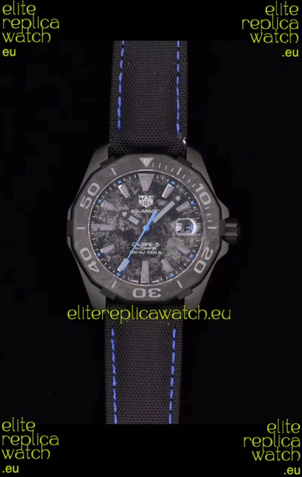 Tag Heuer Aquaracer Calibre 5 Titanium Carbon 41MM 1:1 Mirror Replica Watch 