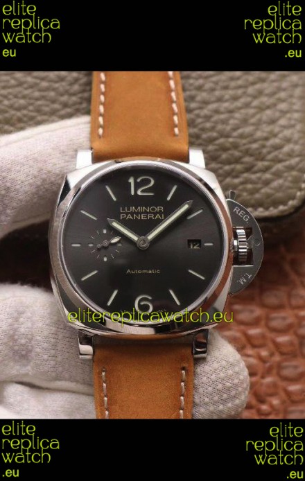 Panerai Luminor DUE PAM904 Edition 1:1 Mirror Swiss Replica Watch in Steel Casing 42MM