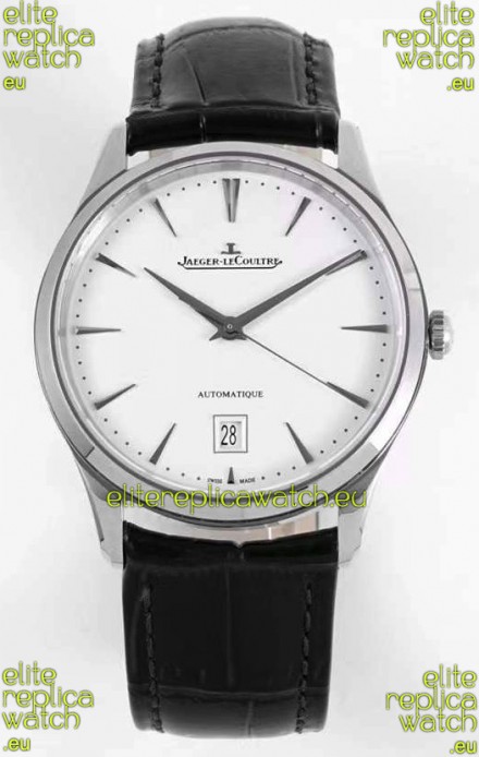 Jaeger LeCoultre Master Ultra Thin Stainless Steel Swiss 1:1 Mirror Replica Watch