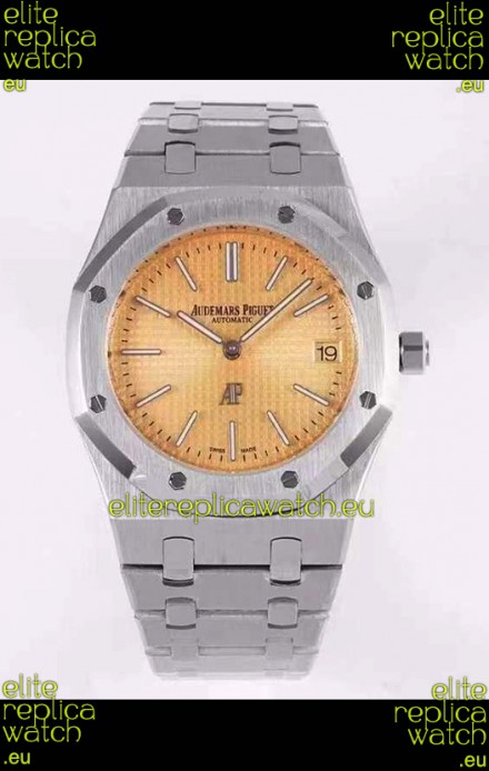 Audemars Piguet Royal Jumbo Oak Extra Thin Swiss Replica - 1:1 Mirror Replica Watch 904L Steel Casing