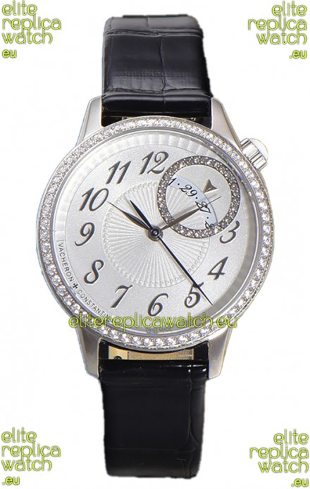 Vacheron Constantin Egerie Muse 904L Steel Casing in White Dial Swiss Replica Watch 