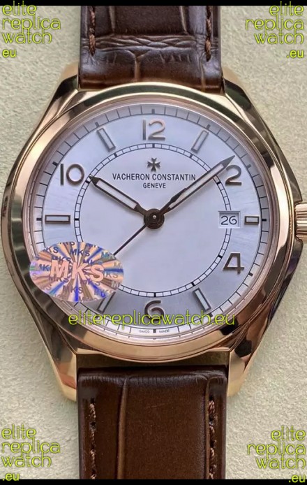 Vacheron Constantin Fiftysix Edition Rose Gold Steel 1:1 Mriror Replica White Dial 