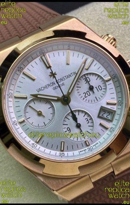 Vacheron Constantin Overseas Chronograph Yellow Gold in Steel Dial 1:1 Mirror Replica