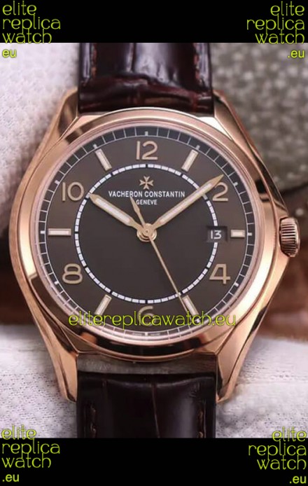 Vacheron Constantin FiftySix Rose Gold Watch in 1:1 Mirror Replica Watch