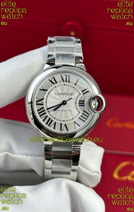Ballon De Cartier Swiss Automatic 1:1 Mirror Quality 33MM in Steel Strap