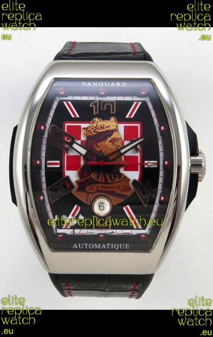 Franck Muller Vanguard Skenderbeu Croatia Stainless Steel Swiss Replica Watch 