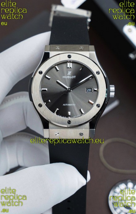 Hublot Super Clone Classic Fusion Titanium Grey Dial 42MM Watch