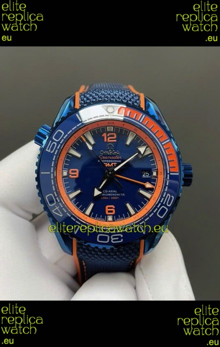 Omega Super Clone Planet Ocean 600M Big Blue Ceramic Replica Watch