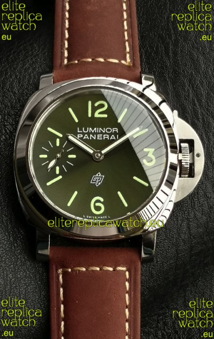 Panerai Super Clone Luminor PAM1624 Swiss Replica Watch - Green Dial 