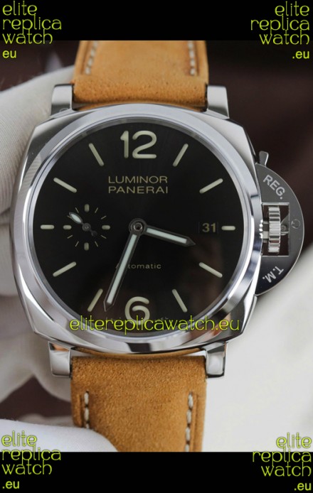 Panerai Super Clone Luminor DUE PAM904 Edition Replica Watch in Steel Casing 42MM