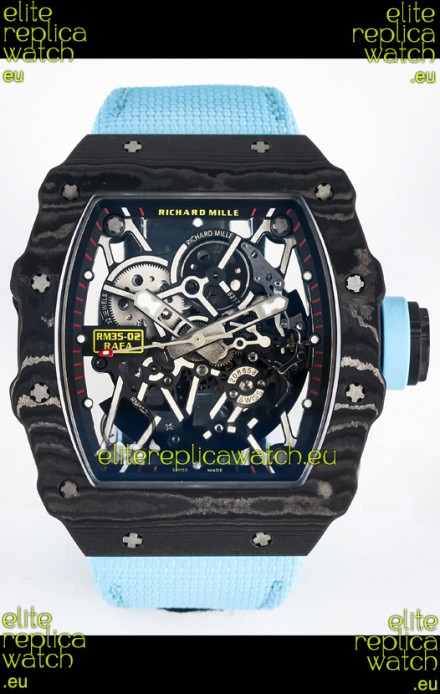 Richard Mille 035-02 Black NTPT Real Vaucher Movement Super Clone Watch 