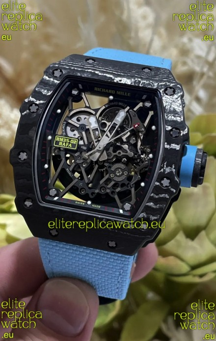 Richard Mille 035-02 Black NTPT Real Vaucher Movement Super Clone Watch 