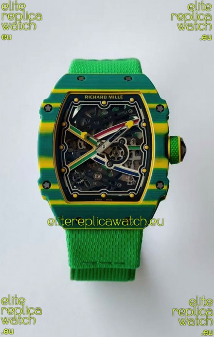 Richard Mille Super Clone RM67-02 Wayde Van Niekerk NTPT VAF Replica Watch 