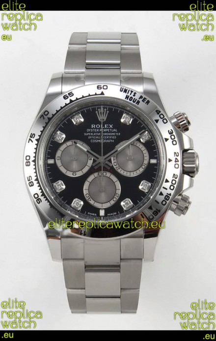 Rolex Daytona Super Clone 126509 Black Dial Cal.4131 Movement - 904L Steel Watch