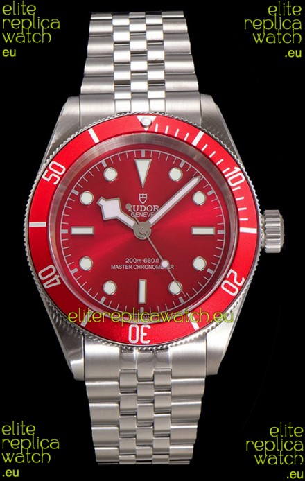 Tudor Black Bay Super Clone Edition Red Dial Swiss Replica Watch 