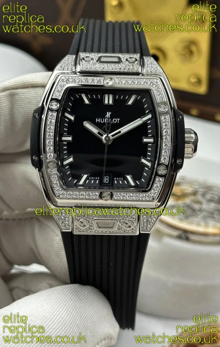 Hublot Spirit of Big Bang Steel Case Black Dial 39MM Super Clone Watch 