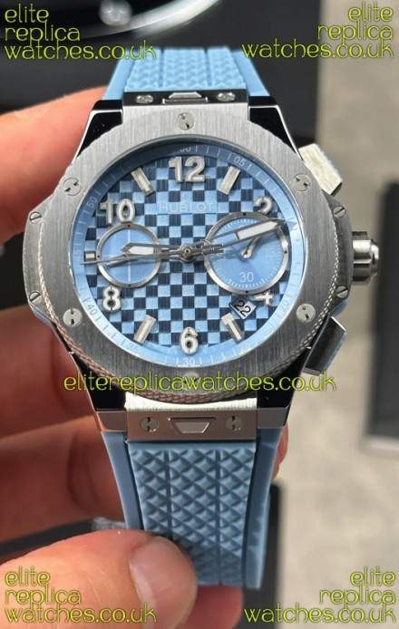 Hublot Big Bang Original Titanium Coal Blue 43MM Super Clone Watch 