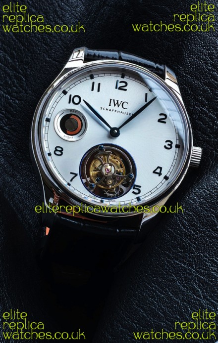 IWC Portuguese Tourbillon Steel Casing and dial Super Clone Watch 