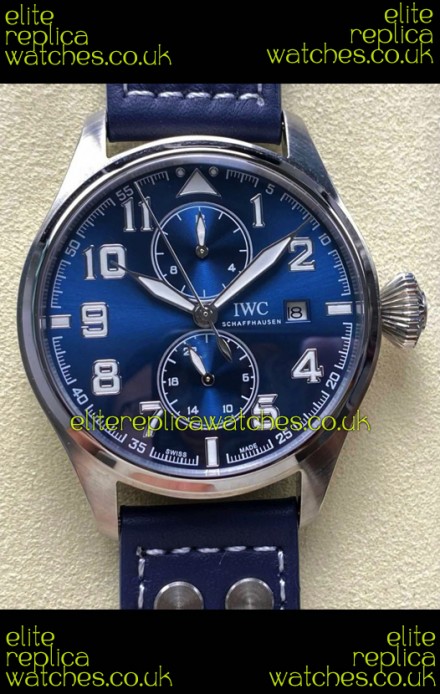IWC PILOT'S Monopusher Le Petit Blue Dial Replica Watch 