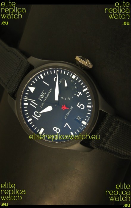 IWC Big Pilot Top Gun Ceramic Case Watch - 1:1 Mirror Replica
