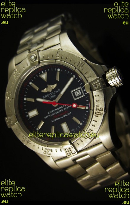 Breitling Avenger Seawolf Swiss Replica Watch in Red Seconds Hands - 1:1 Mirror Replica Watch
