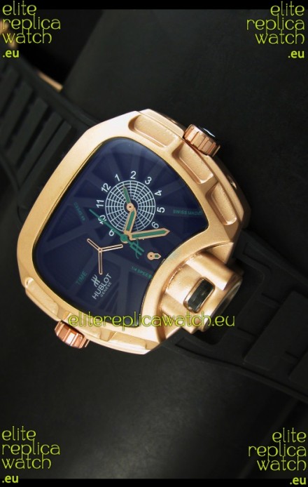 Hublot Big Bang MP 02 Key of Time Edition Japanese Watch in Pink Gold Case