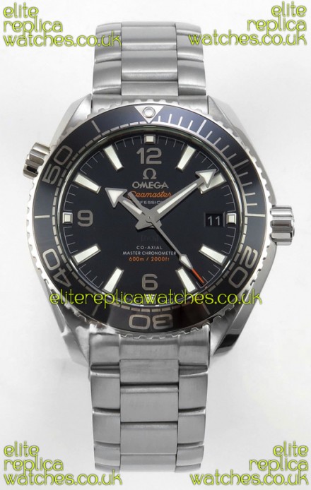 Omega Seamaster Planet Ocean 39.5MM Black Dial Super Clone Watch 