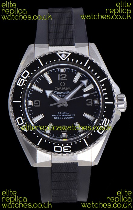 Omega Seamaster Planet Ocean Black Bezel Rubber Strap 42MM Super Clone Watch 