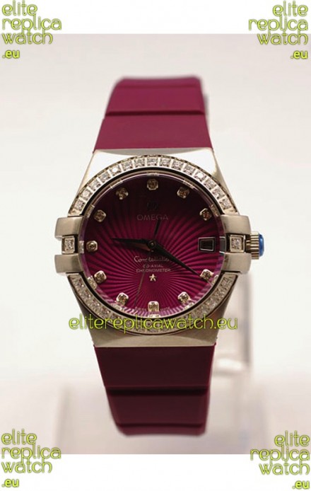 Omega Constellation Ladies Replica Watch - Steel Case - 35MM