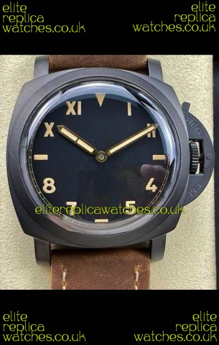 Panerai Luminor PAM00629 1950 3 Days Titanio DLC Coated Super Clone Watch 