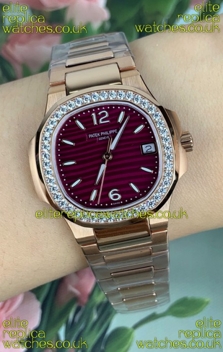 Patek Philippe Nautilus 7010/1R-013 Rose Gold Super Clone Watch 