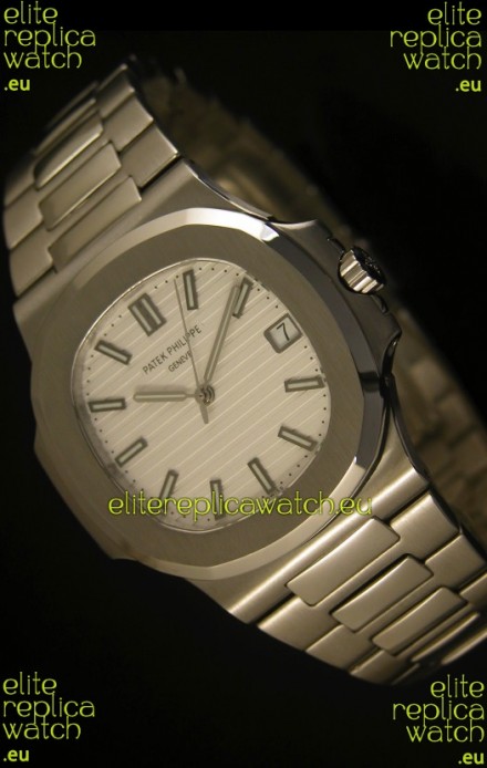Patek Philippe Nautilus 5711 Jumbo Swiss Watch White - 1:1 Ultimate Mirror Replica