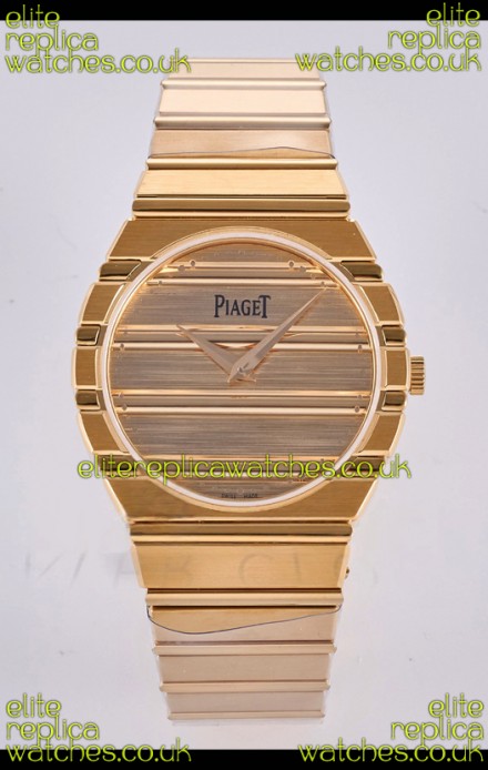 Piaget Polo 79 Rose Gold Casing/Dial 39MM Super Clone Watch 