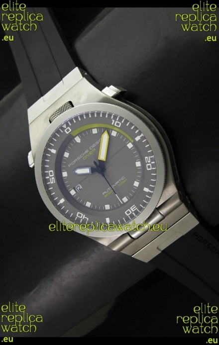 Porsche Design Diver Swiss Titanium Watch in Grey Dial - Ultimate Mirror Replica