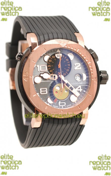 Mont Blanc Sports Chronograph Japanese Watch