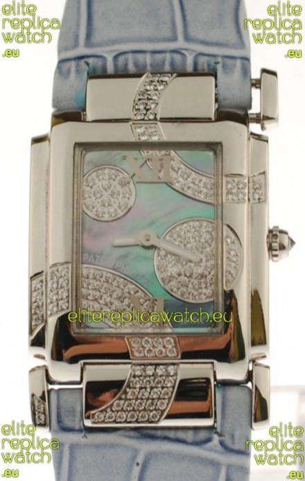 Patek Philippe Twenty Four Swiss Replica Watch in Pearl Dial