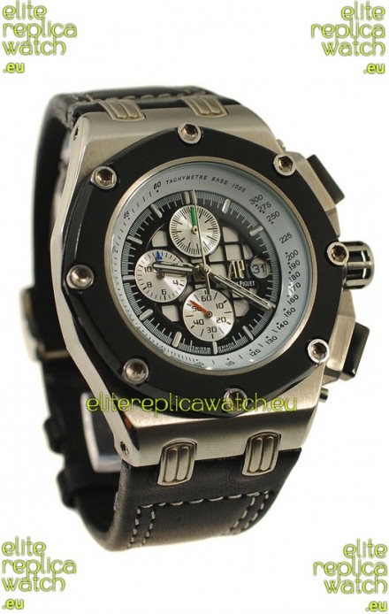 Audemars Piguet Royal Oak Offshore Rubens Barrichello Watch in Ceramic Bezel