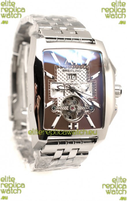 Breitling For Bentley Flying B Japanese Chronograph Watch in Brown Dial
