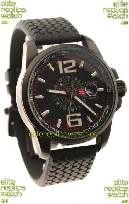 Chopard 1000 Miglia GT XL GMT Japanese Replica PVD Watch