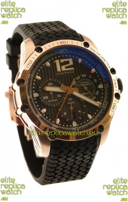 Chopard Classic Racing Superfast Swiss Replica Gold Watch