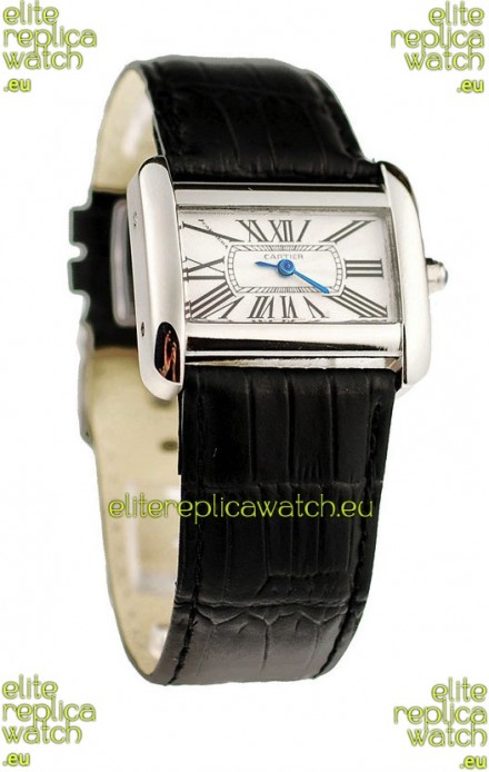 Cartier Tank Divan Japanese Replica Ladies Watch