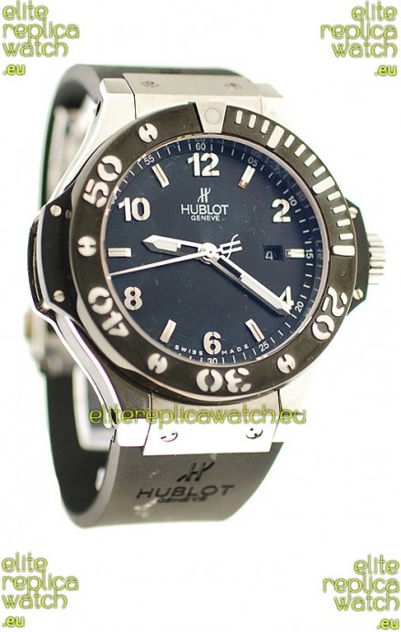 Hublot Big Bang King Swiss Replica Watch in Black PVD Bezel